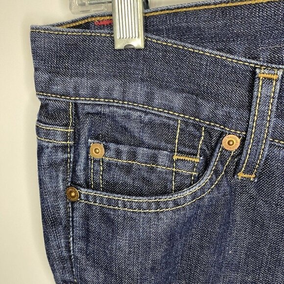 7 for all Mankind 27x32.5 Regular Low Rise Bootcut Jeans - Picture 4 of 10